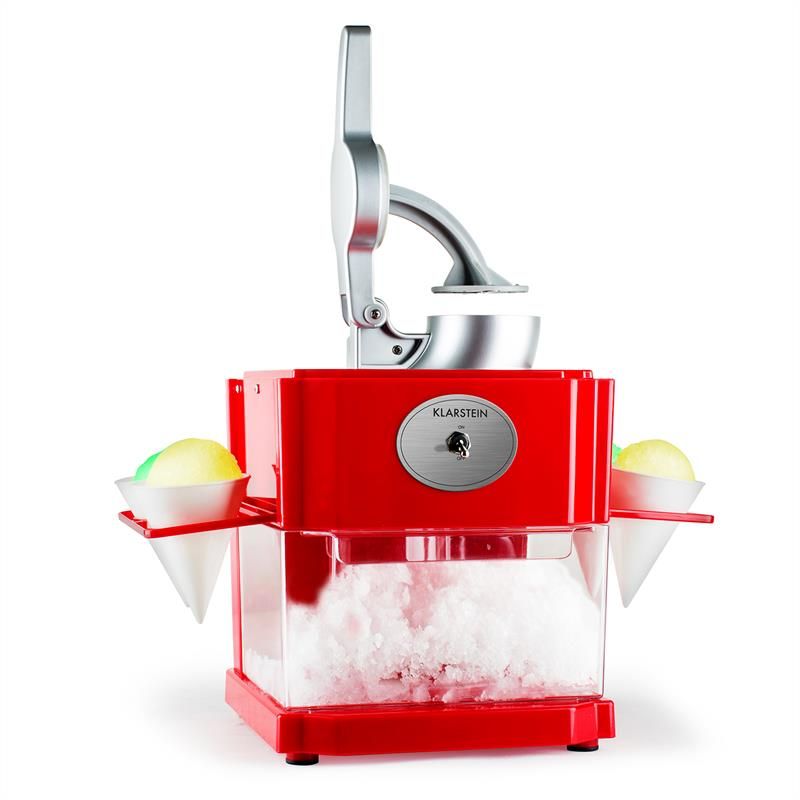 Mr. cone & ms. ice machine à glaces 90w shaved ice Klarstein | La