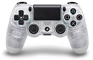 Manette Dual Shock 4 pour PS4 Crystal: playstation 4