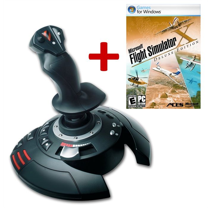 Thrustmaster T.Flight Stick X PC/PS3 + Flight Simu Achat / Vente