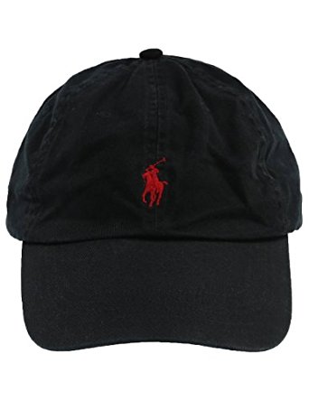 Ralph Lauren Casquette classique unisexe logo petit poney noir