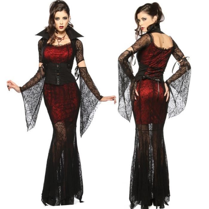 deguisement femme vampire halloween robe de fete