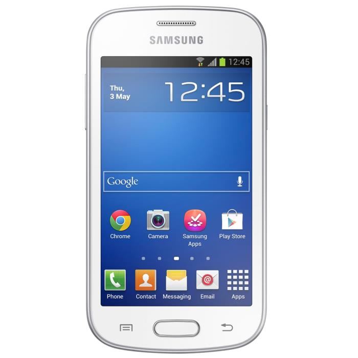 Samsung Galaxy Trend Lite Blanc Achat smartphone pas cher, avis et