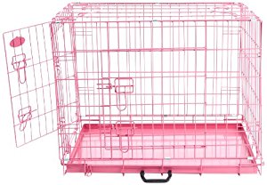 Easipet Cage pour chien Rose 76,2 cm: Animalerie