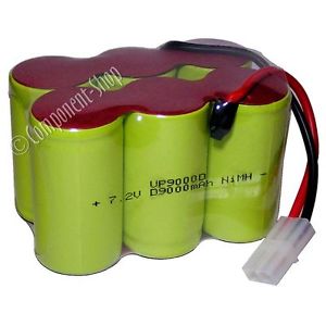 9000mah D NiMH Rechargeable Battery Pack afficher le titre d’origine