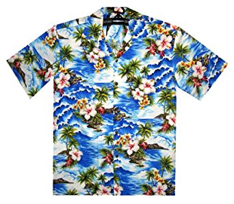 Chemise Hawaienne authentique originale S 4XL: Vêtements