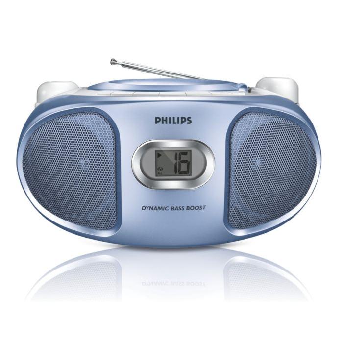 PHILIPS AZ105N Radio CD portable Achat / Vente radio cd cassette