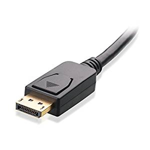 Cable Matters 2m Homme DisplayPort vers DVI Câble Homme en Noir