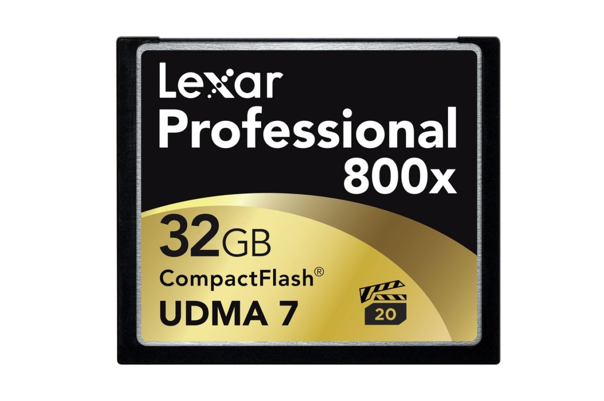 Carte mémoire Lexar Compact Flash 32Go 800X 120MO CF 32GB 800X