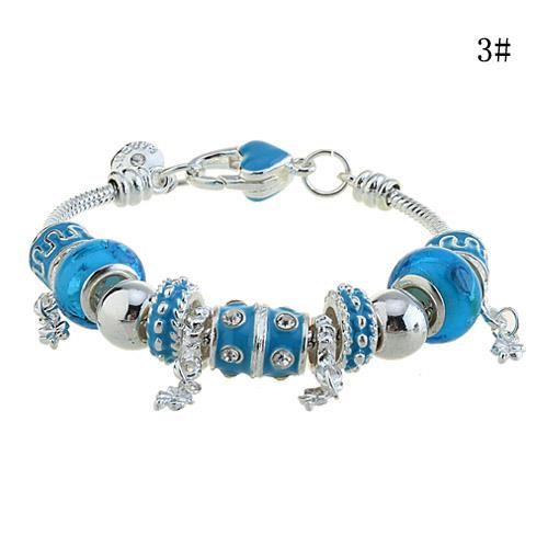 Pandora Bracelets?bleu? Achat / Vente bracelet gourmette