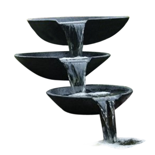 Ubbink Fontaine de jardin Cascade 3 vasques avec pompe 35/45/55 cm