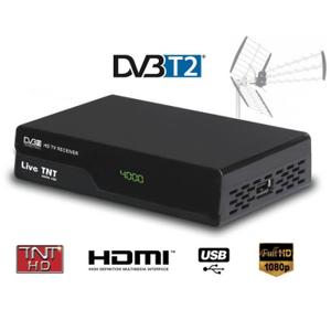 DÉCODEUR Décodeur TNT HD MPEG 4 Terrestre HDMI PVR USB DVB