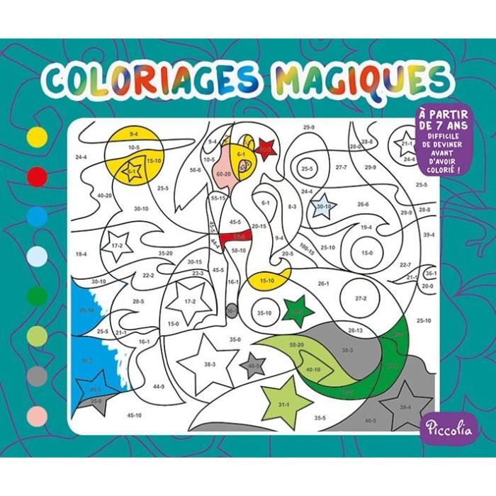 Coloriages magiques, la sirène Achat / Vente livre Sophie Marie