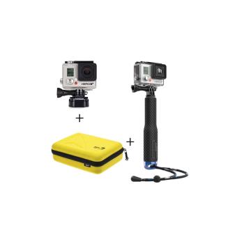 votre Pack caméra GoPro Hero 3+ Silver + boitier de rangement Small
