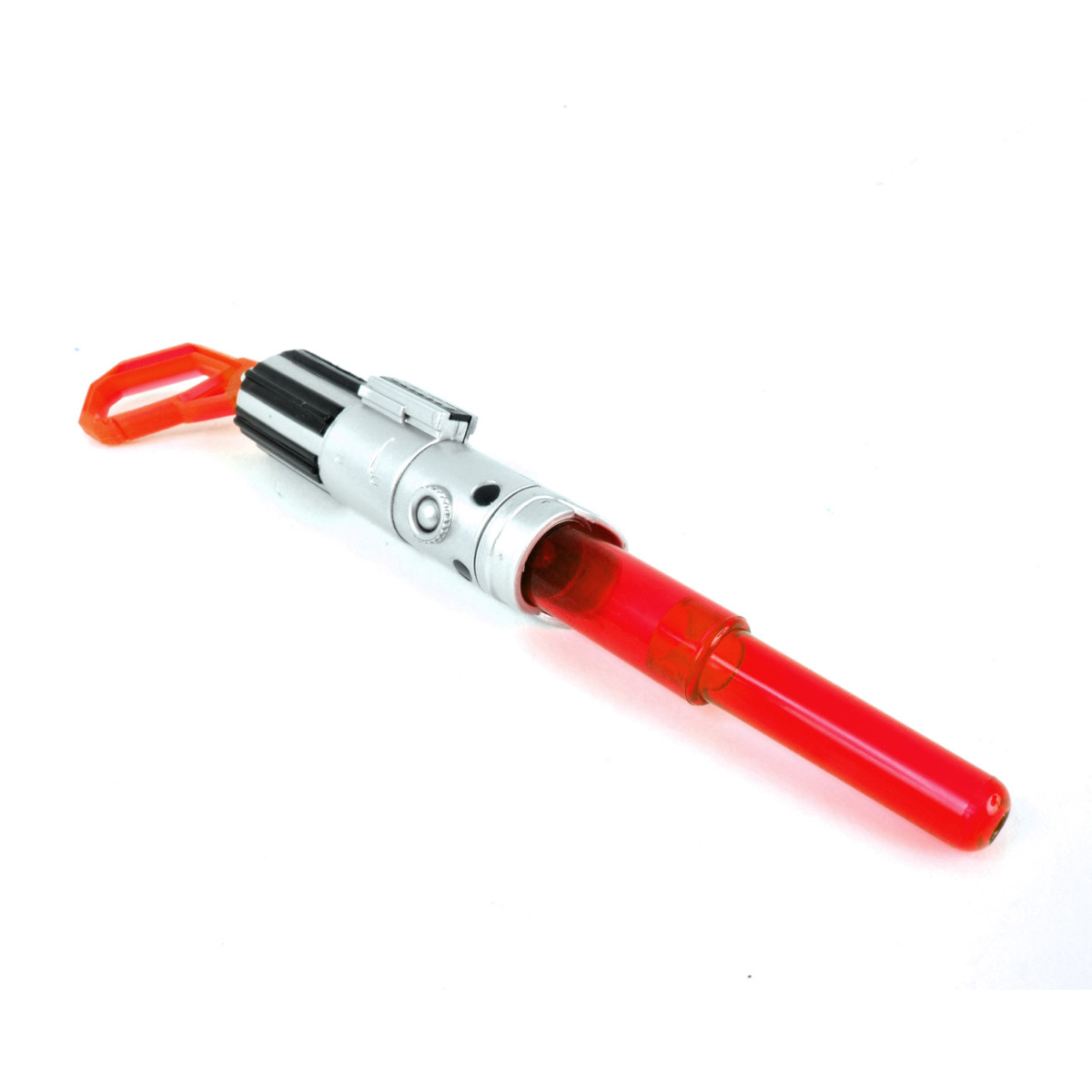 Porte clefs et lampe torche Star Wars : Sabre laser rouge
