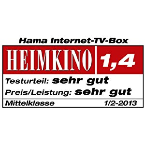 descriptions du produit hama box internet ii media player interactif