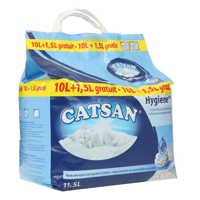 CATSAN Hygiène Plus Litière minérale Contenance / Capacité : 11.5l