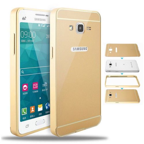 Galaxy Grand Prime Samsung Bumper Etui Cover Housse Etui Or pas cher
