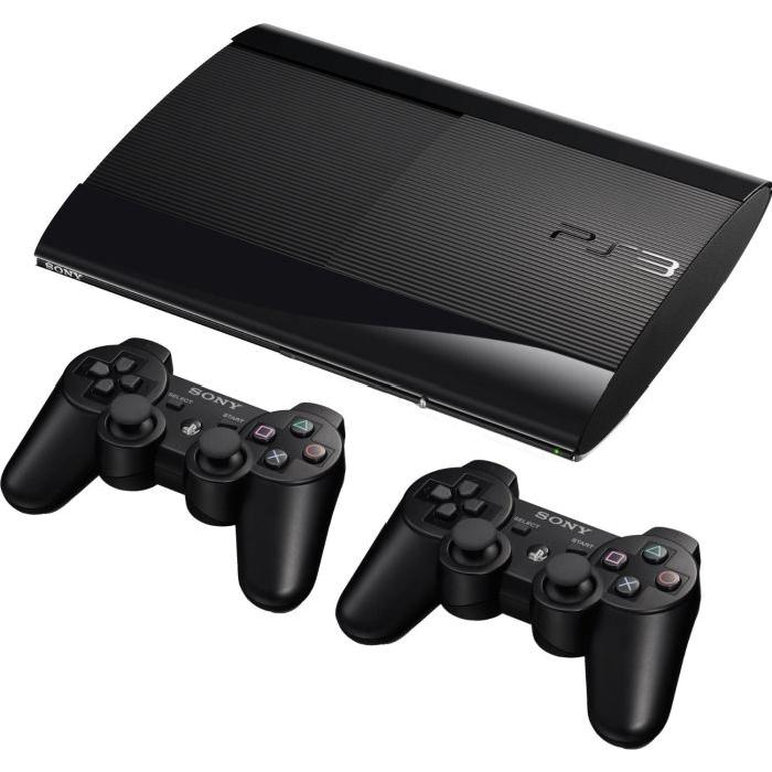 PS3 12 Go Noire + 2 Manettes DualShock Achat / Vente console ps3 PS3