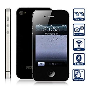 Téléphone portable débloqué J8 double SIM Ecran tactile 3,5″ WIFI