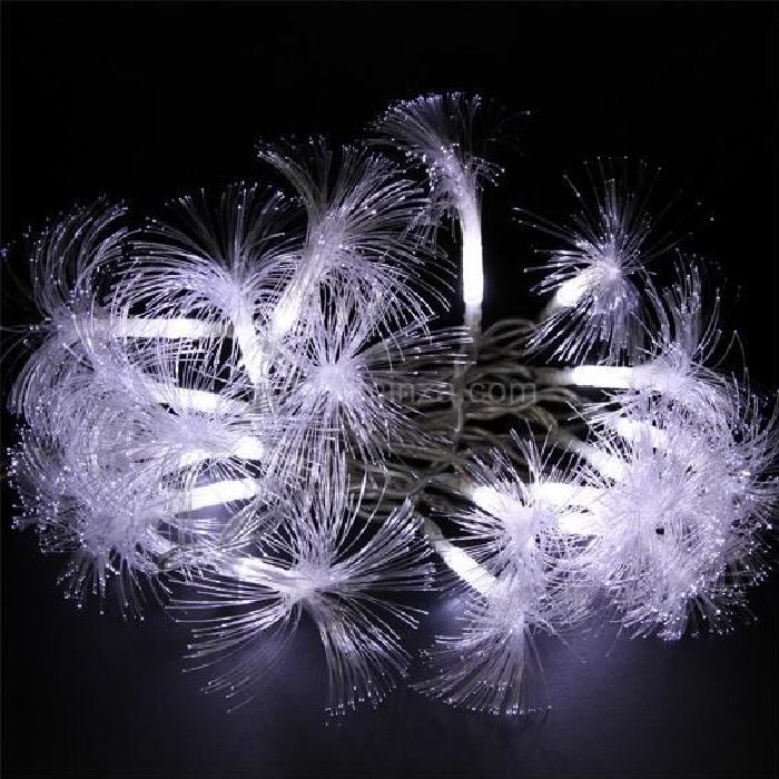 Guirlande lumineuse fibre optique Blanc froid Achat / Vente