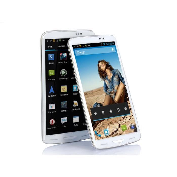 Téléphone smartphone android 4,2 6,5 pouces Full HD 1,5 GHz Quad