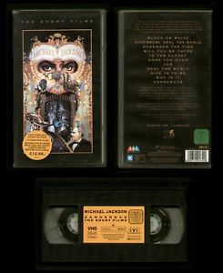 MICHAEL JACKSON VHS 1993 DANGEROUS THE SHORT FILMS