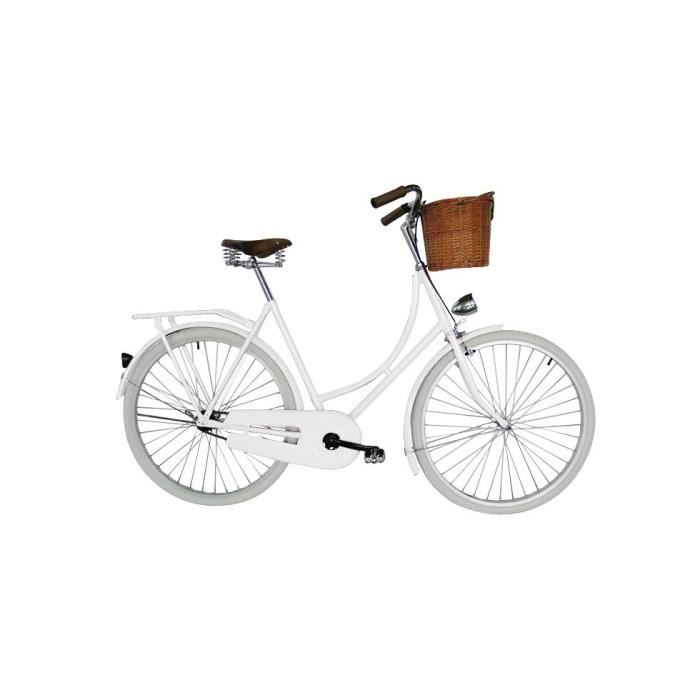 Vélo de ville hollandais homme/femme pneus blanc Achat / Vente