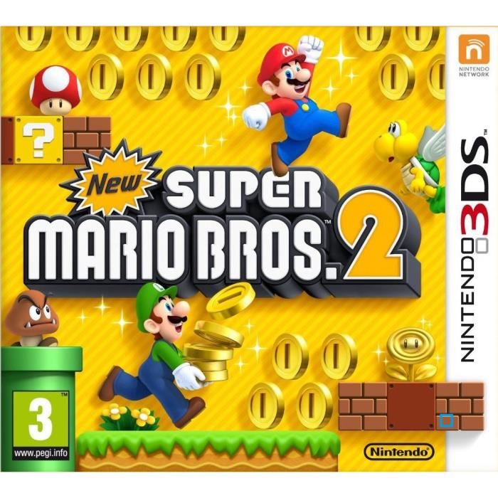3DS Achat / Vente jeu 3ds New Super Mario Bros 2 2DS 3DS