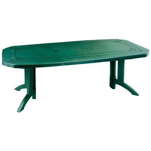 table de jardin Table Vega vert amazonie Soldes* d?été