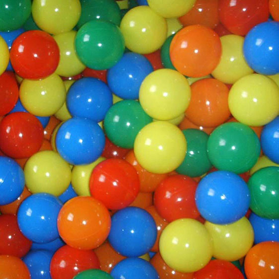 plastique tente boules jeux multicolores piscine enfant bébé Ø5,5cm
