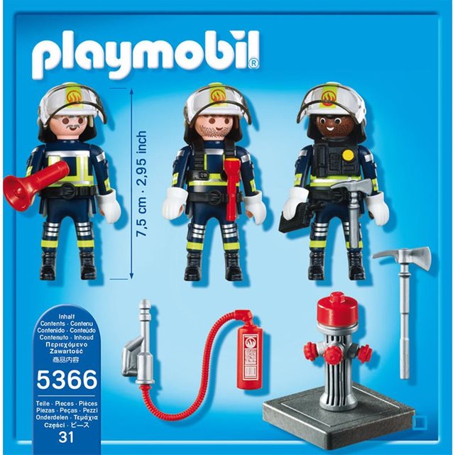 Playmobil city action unité de pompiers pla5366 Playmobil | La