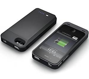 Batterie rechargeable 2100mAh jus de cas pour l’iPhone 4S et iPhone