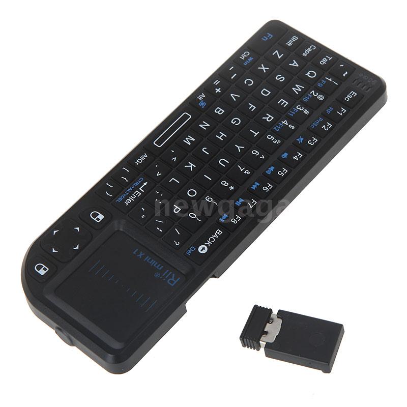 Mini X1 2.4G clavier sans fil Touchpad Souris pour PC Portable Smart