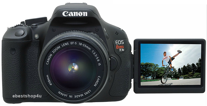 Canon EOS Rebel T3i (600D) Digital SLR Camera +18 55mm IS