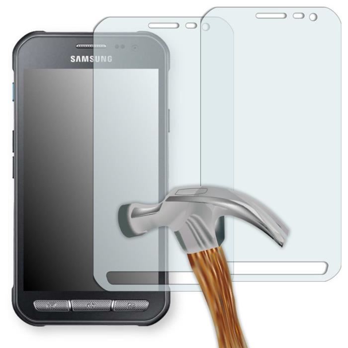 Film Écran Verre Trempe Samsung Galaxy Xcover 3 SM G388F + STYLET