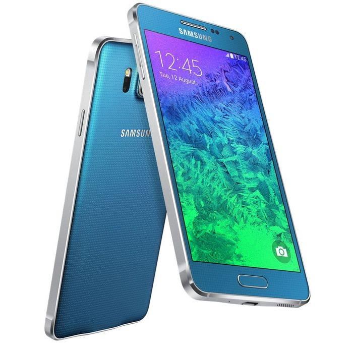 Samsung G850F Galaxy Alpha bleu Achat smartphone pas cher, avis et