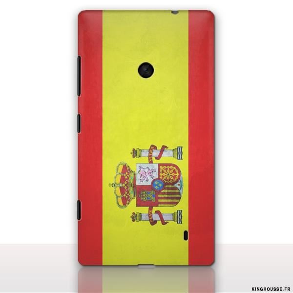 Coque Nokia Lumia 520 drapeau Espagne Achat coque bumper pas cher