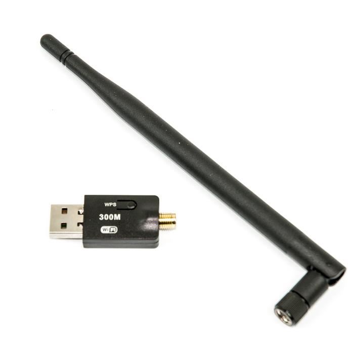 Adaptateur USB sans fil WiFi N 300 Mbps Antenne externe Prix pas