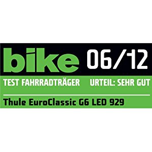 Thule Euroclassic G6 LED 929 Porte vélo attache remorque