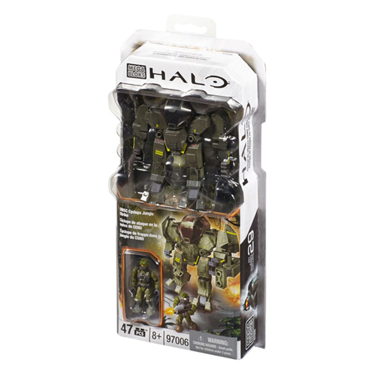 image Megabloks Halo : Cyclope de frappe dans la jungle de l’UNSC MEGA