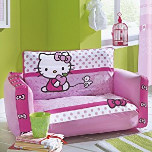 Canapé lit gonflable et pliable Hello Kitty: Bébés