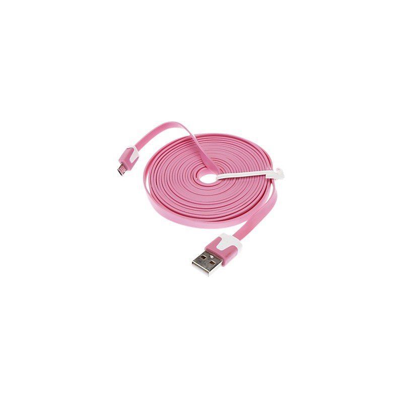 Cable pour asus usb/micro usb 2.0 longueur 3m rose Amahousse | La