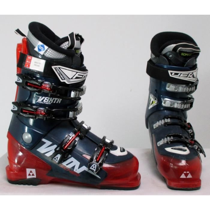 Chaussure de Ski Fischer Viron V8XTR bleu rouge Prix pas cher