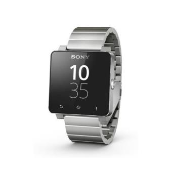 Montre connectée Sony Smartwatch 2 métal argent Montre