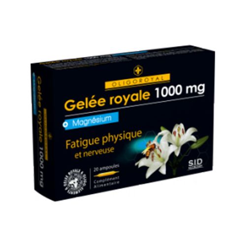 Sid Nutrition Oligoroyal Gelee Royale 1000 mg Magnesium pas cher