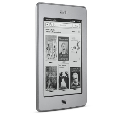 Kindle Touch : liseuse sans fil, Wi Fi, écran tactile 6 pouces (15 cm