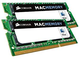 Mac 16GB (2x8GB) DDR3 1600Mhz CL11 Mémoire pour ordinateur portable