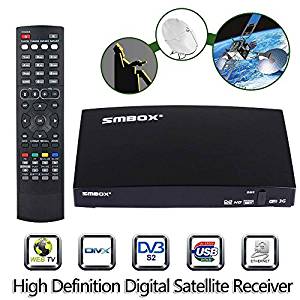 SMBOX SM8 Récepteurs Satellite Full HD 1080P Smart TV Box Avec toutes