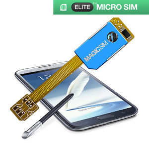 sur Adaptateur Double Carte SIM pour Samsung Galaxy Note 2 Micro SIM