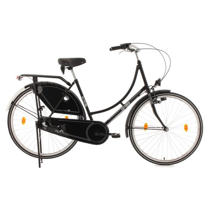 Vélo hollandais 28″ Classic noir TC 54 cm Prix pas cher Cadeaux